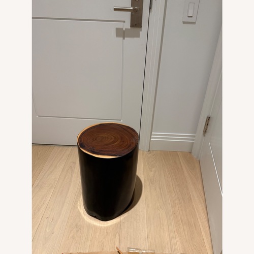 Used Tree Stump Side Table for sale on AptDeco
