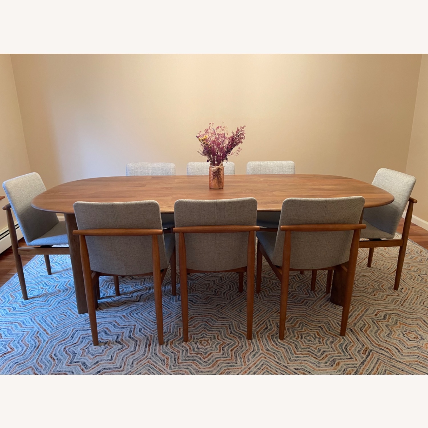 West Elm Anton Solid Wood Oval Dining Table - image-2