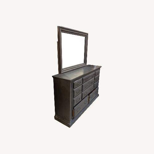 Used Progessive Willow Collection 11-Drawer w Mirror Dresser for sale on AptDeco