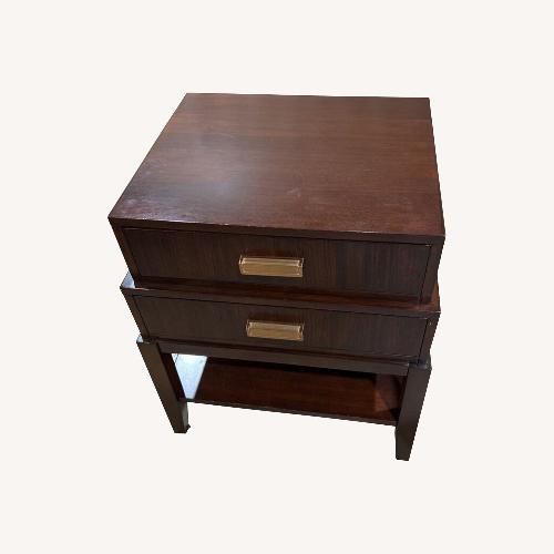 Used Lexington Cherry 2-Drawer Nightstand for sale on AptDeco
