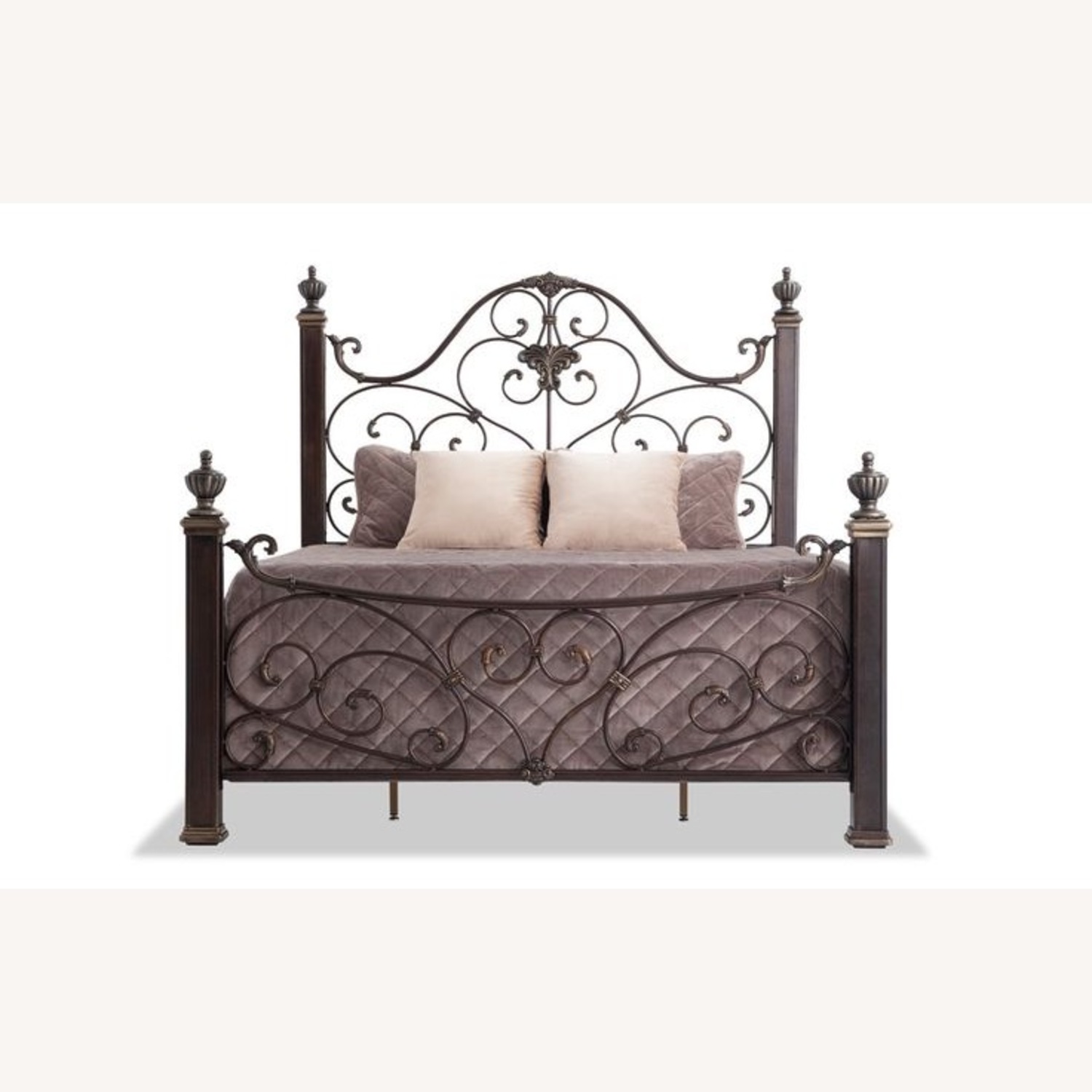 Bob’s Discount Anastasia Queen Bed Antique Black - image-2