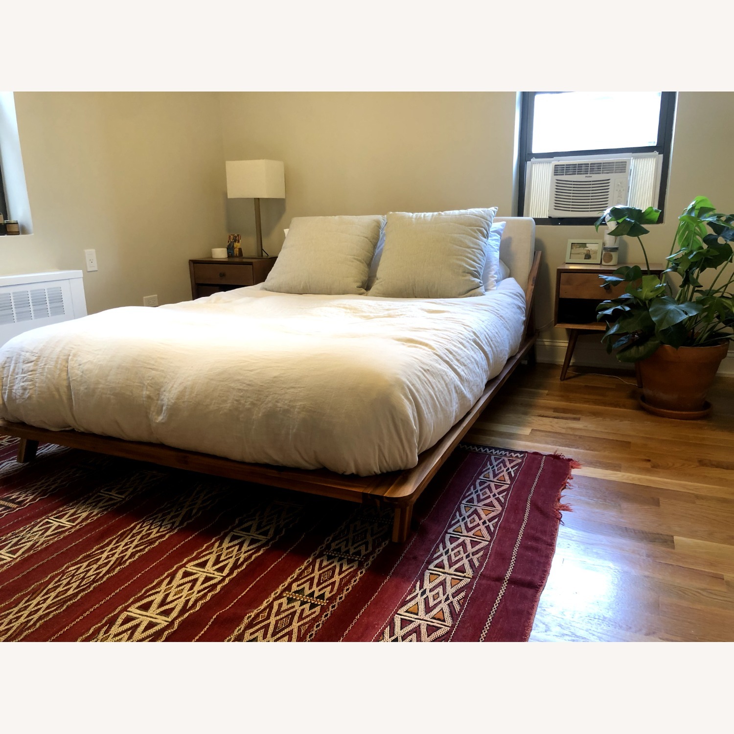 CB2 Drommen Acacia Wood Queen Bed - image-3
