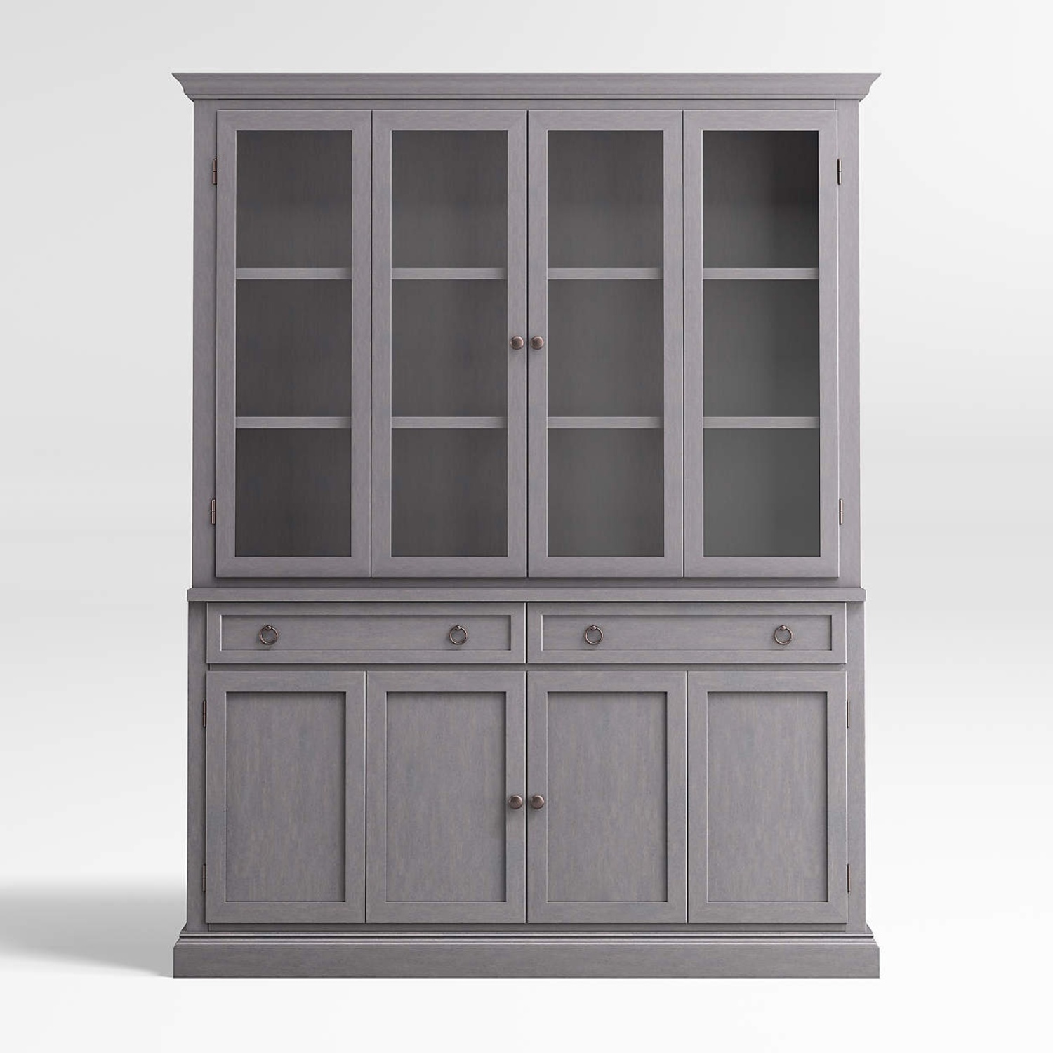 Crate & Barrel Cameo 2-Piece Cabinet - image-5