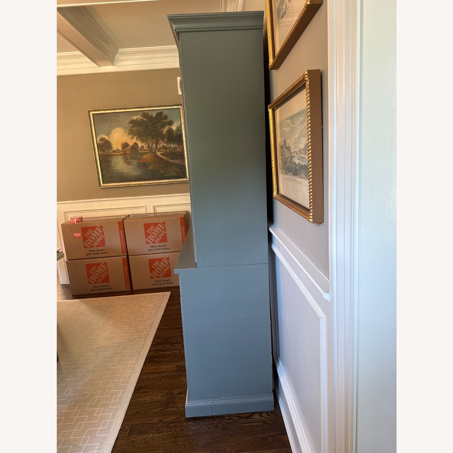 Crate & Barrel Cameo 2-Piece Cabinet - image-2