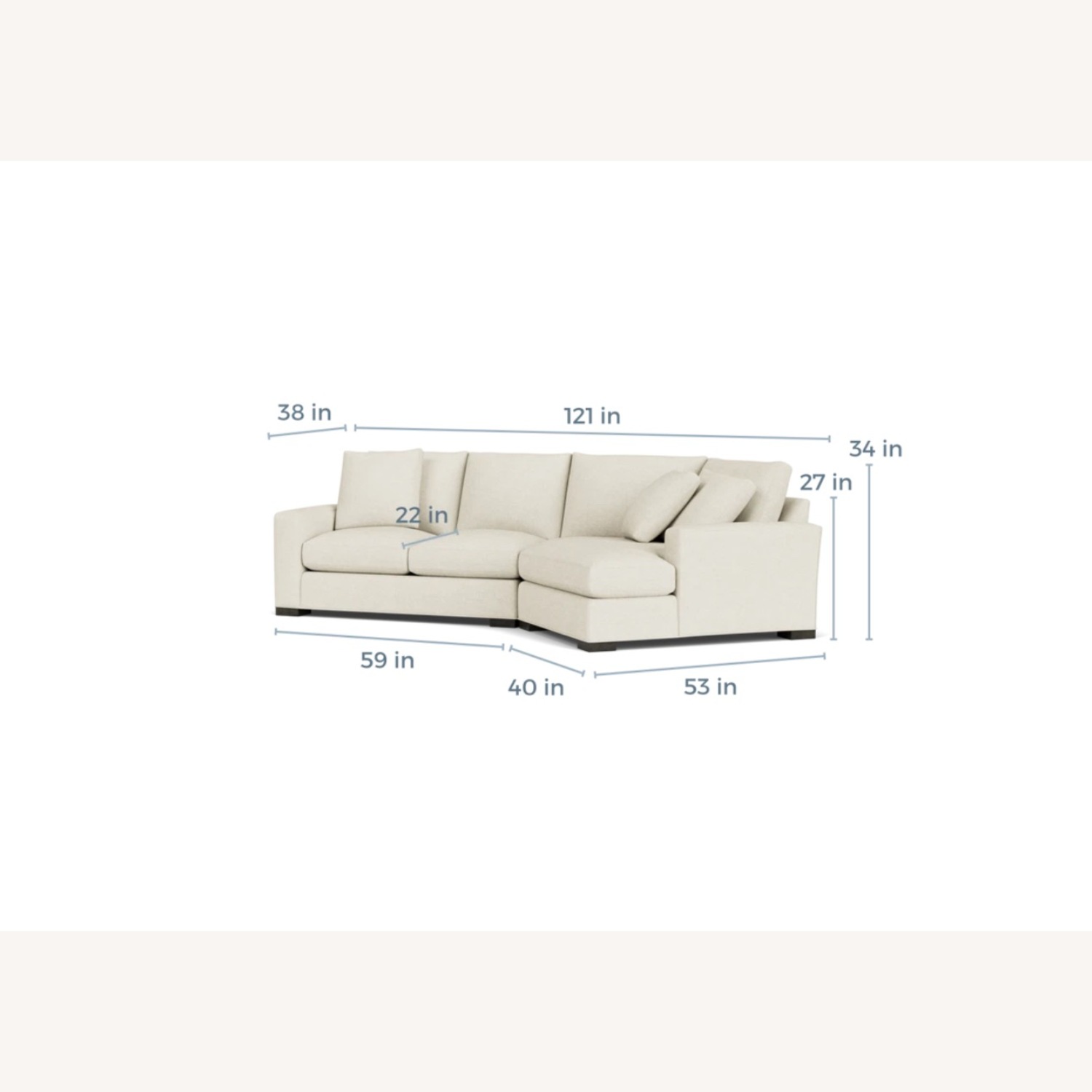 Room & Board Metro Sectional - image-9