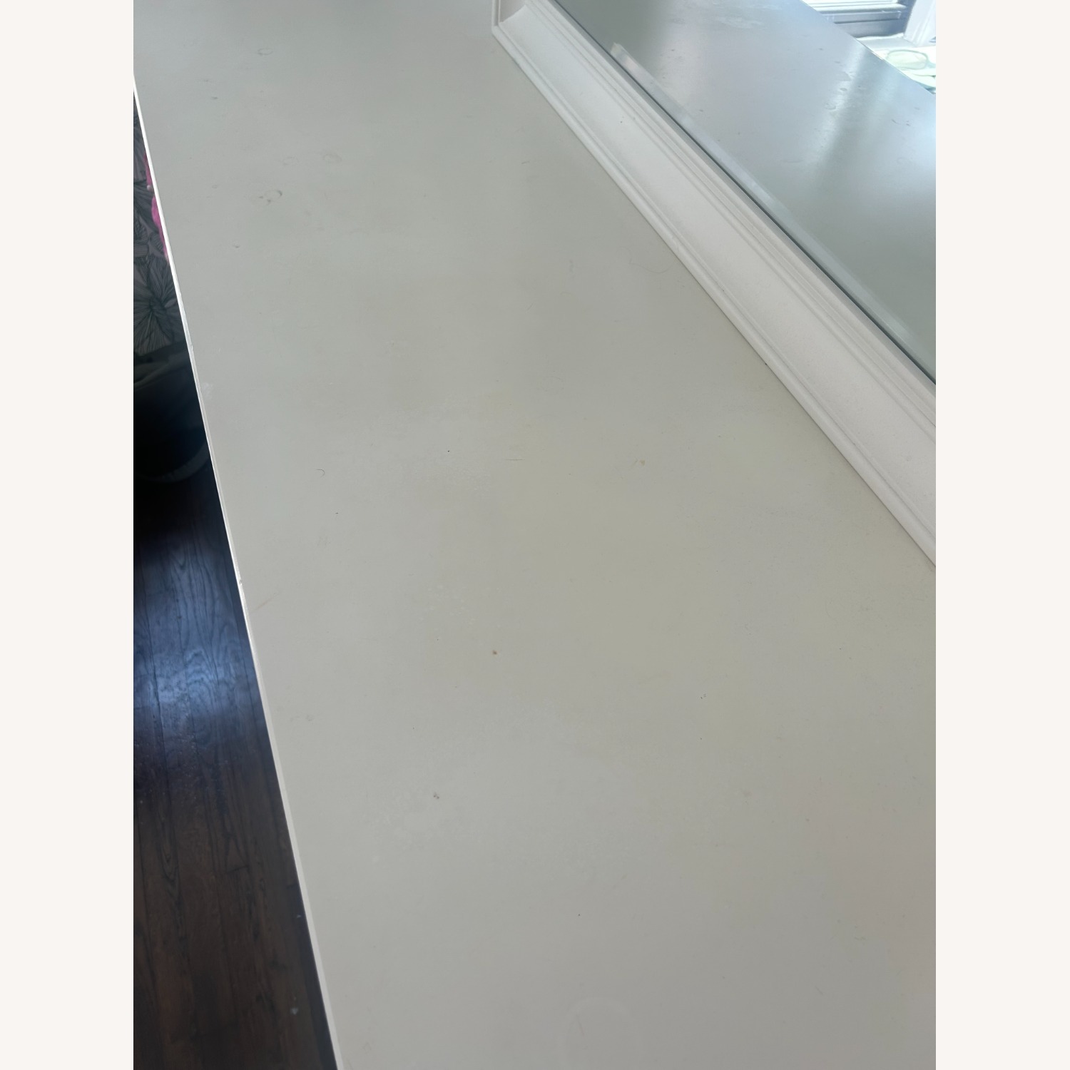 Large White Dresser with Vanity - image-5