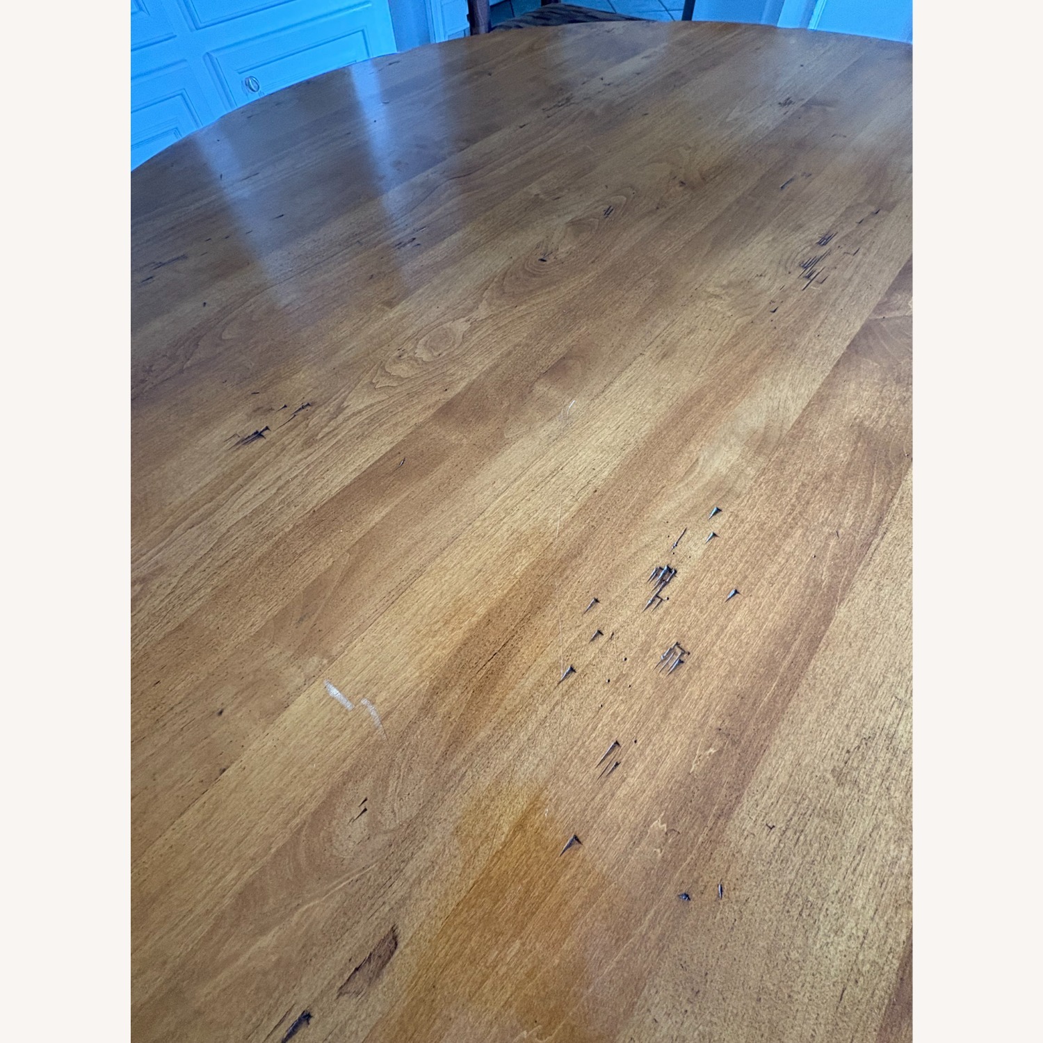 Hourglass Wood Coffee/Kitchen Table - image-5