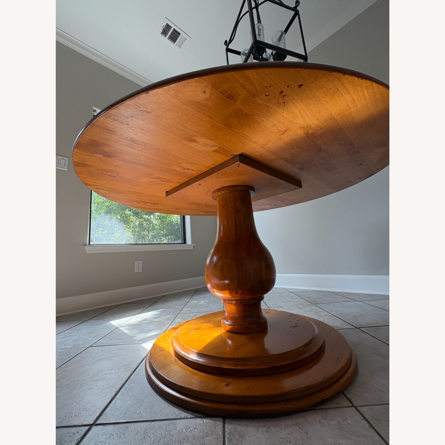 Hourglass Wood Coffee/Kitchen Table - image-2