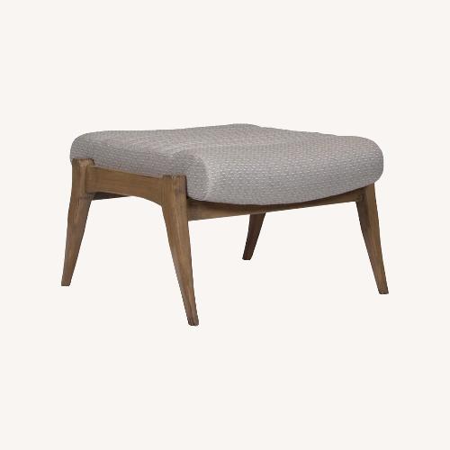 Used Precedent Brand - Erik Leather Ottoman for sale on AptDeco