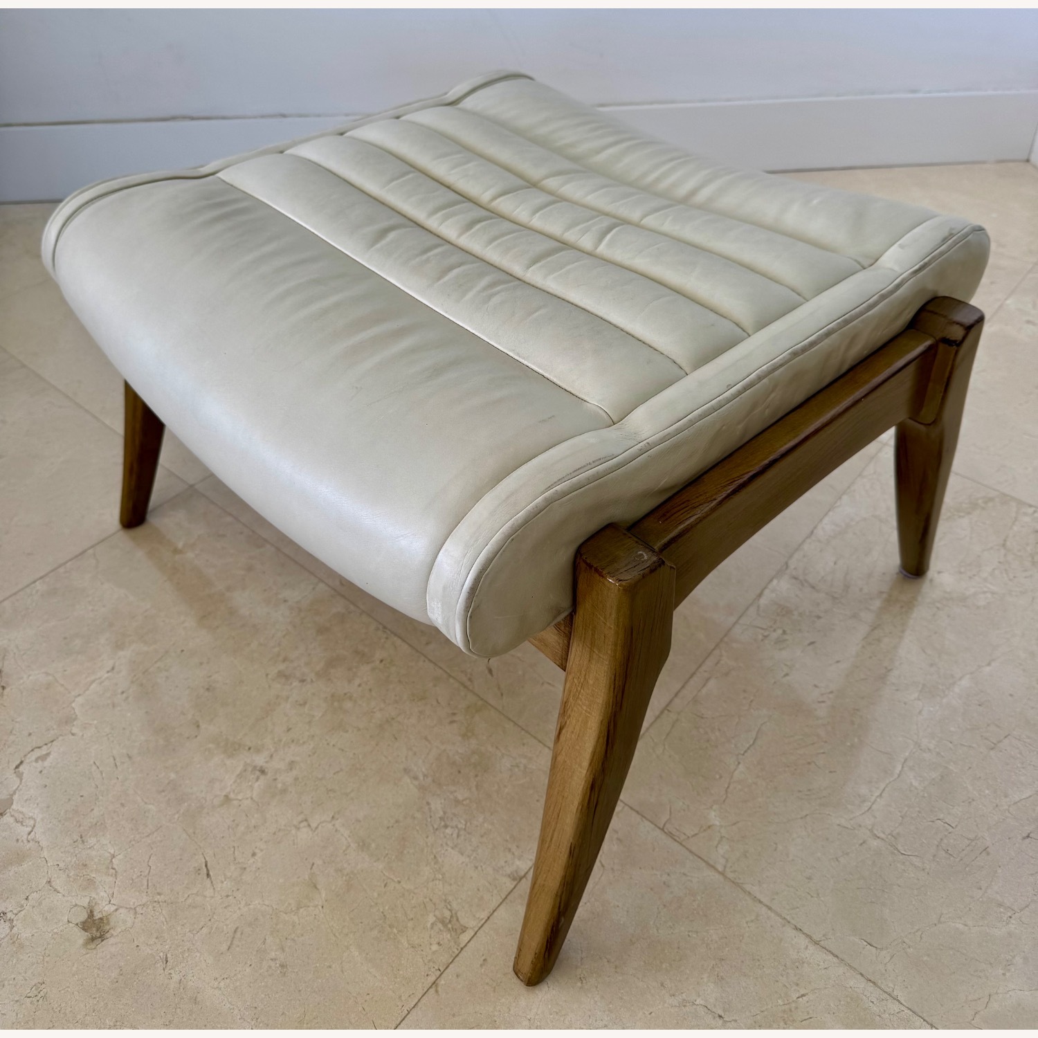 Precedent Brand - Erik Leather Ottoman - image-5