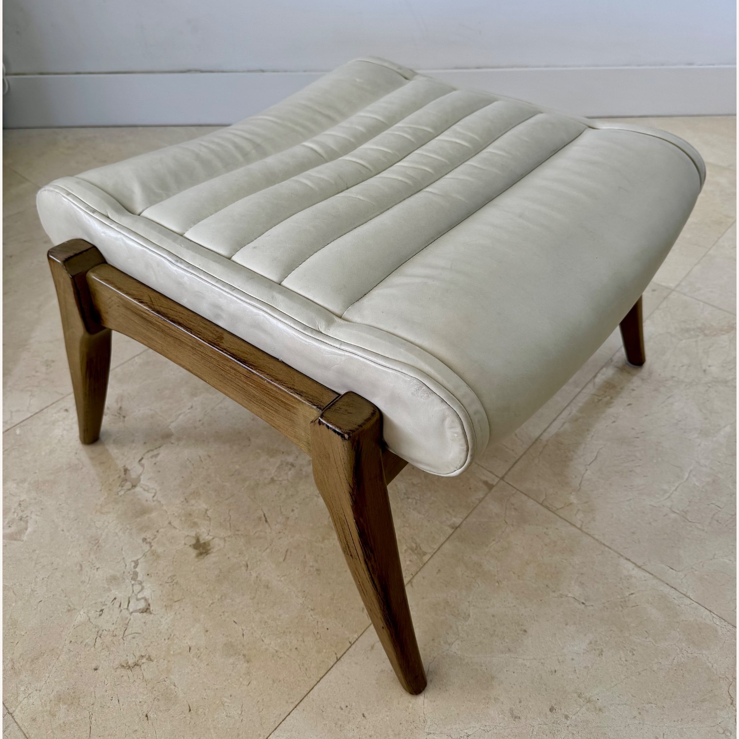 Precedent Brand - Erik Leather Ottoman - image-2