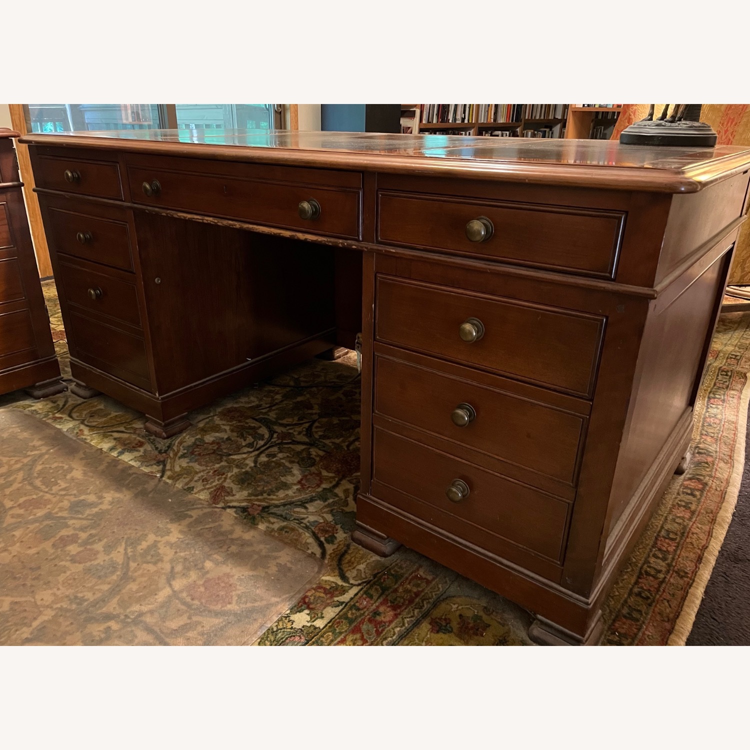 Sigh Desk and Matching Credenza - image-3