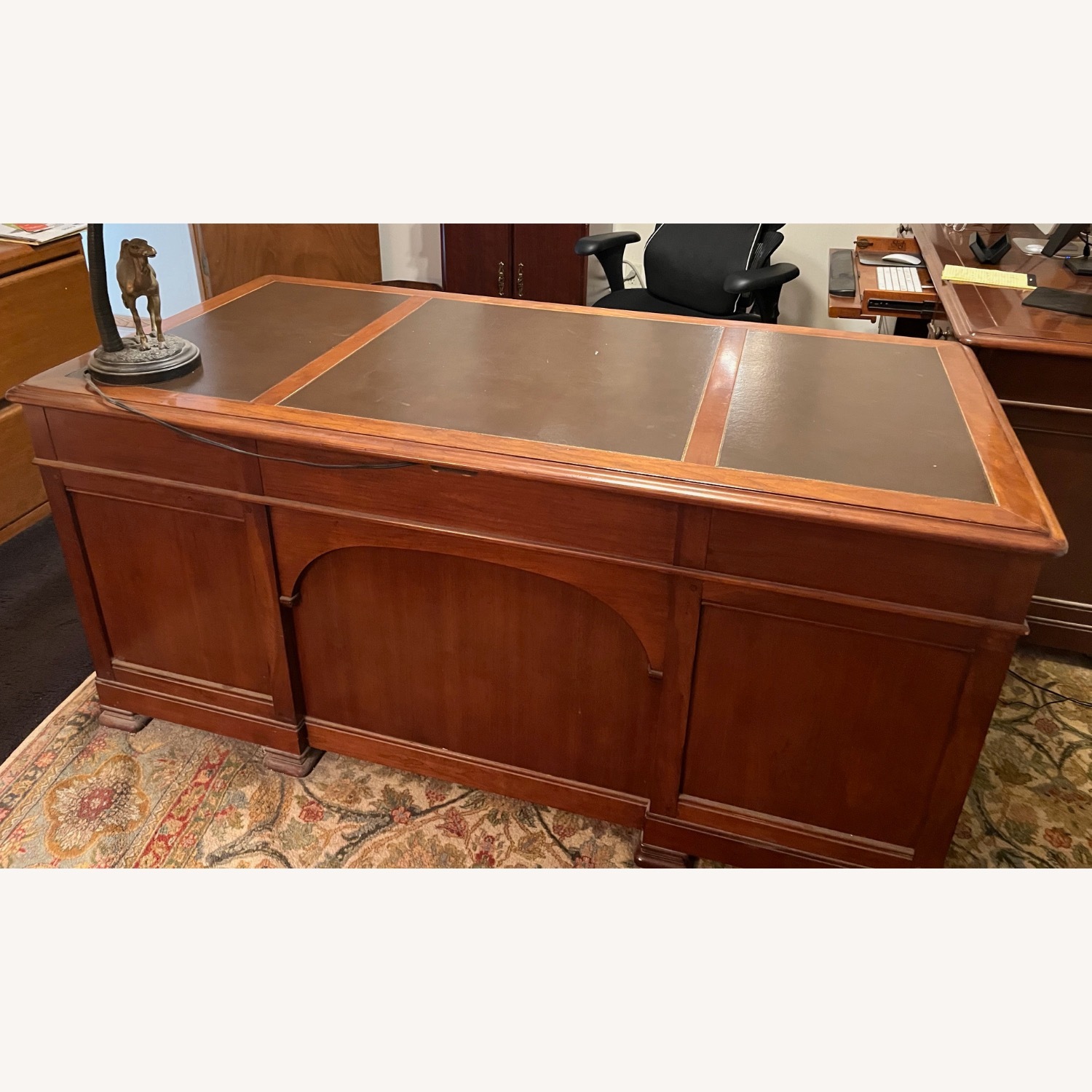 Sigh Desk and Matching Credenza - image-2