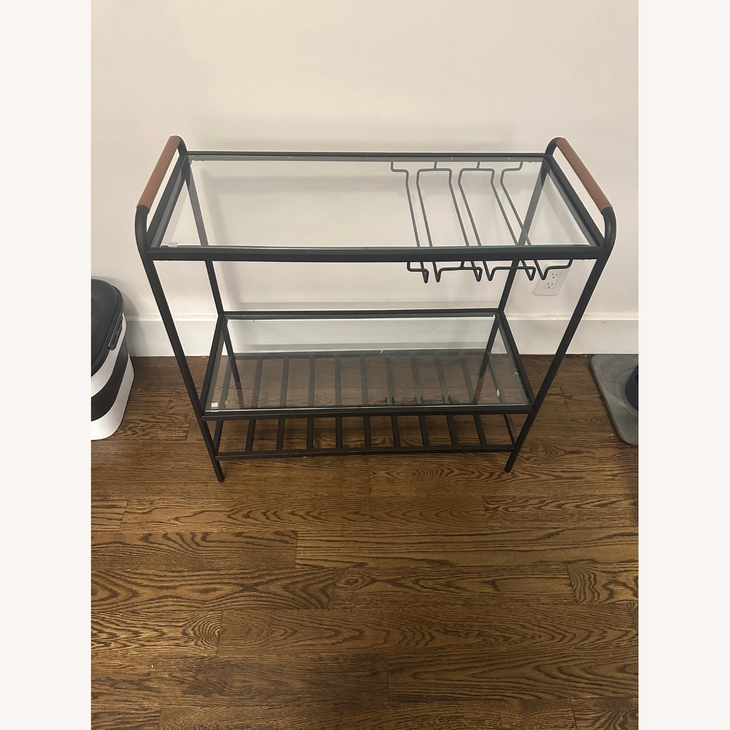 Pottery Barn Hugo Metal Bar Console - image-1