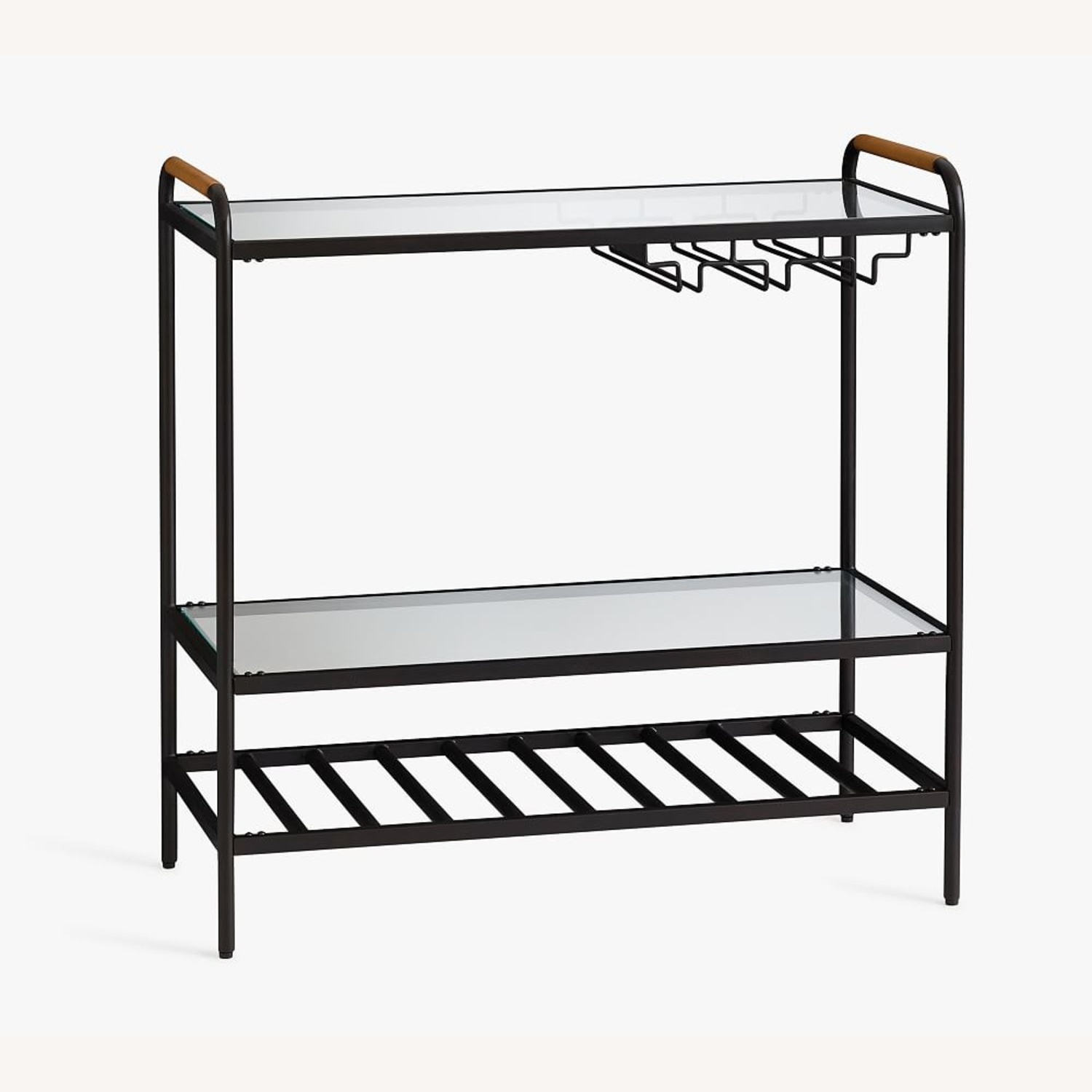 Pottery Barn Hugo Metal Bar Console - image-4