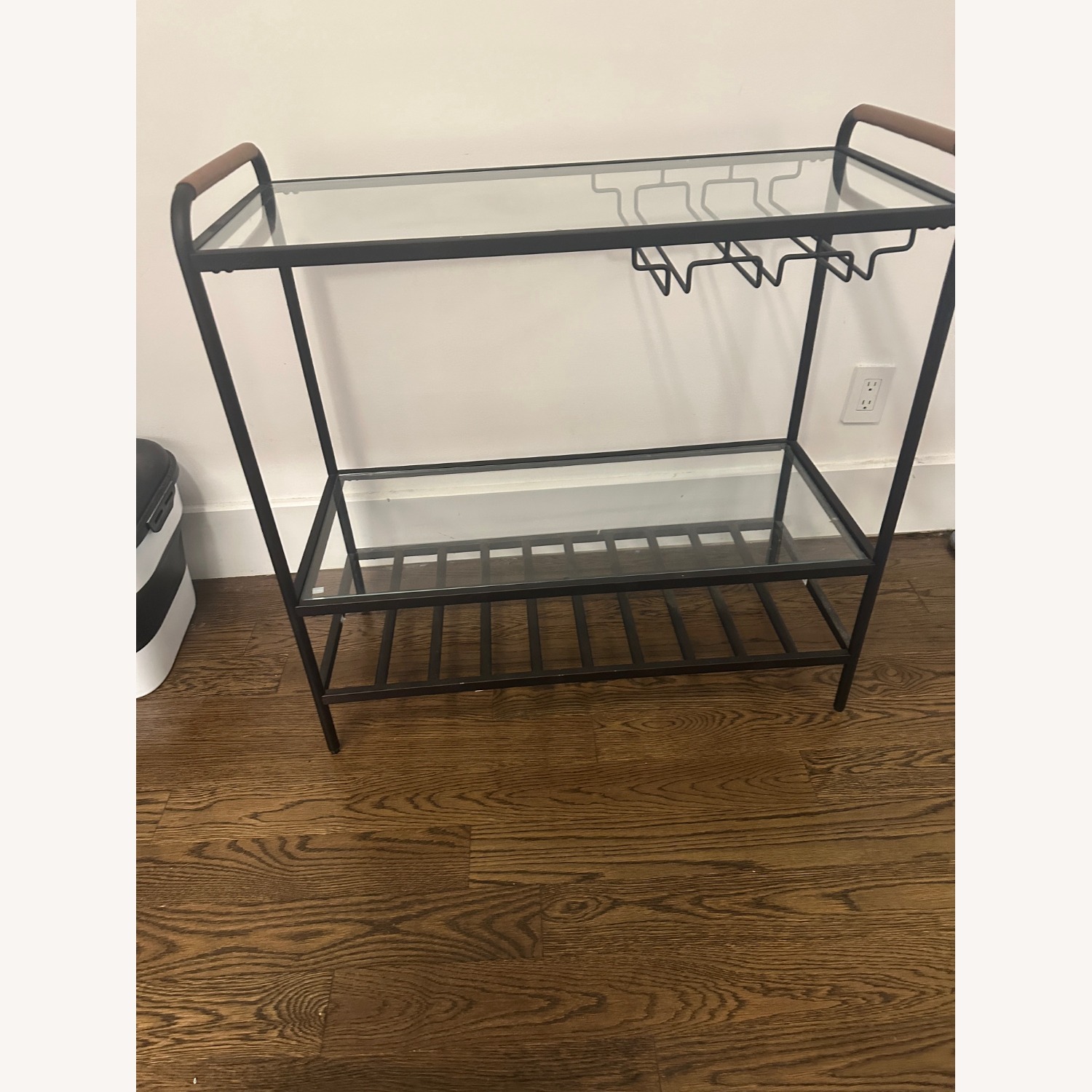 Pottery Barn Hugo Metal Bar Console - image-2