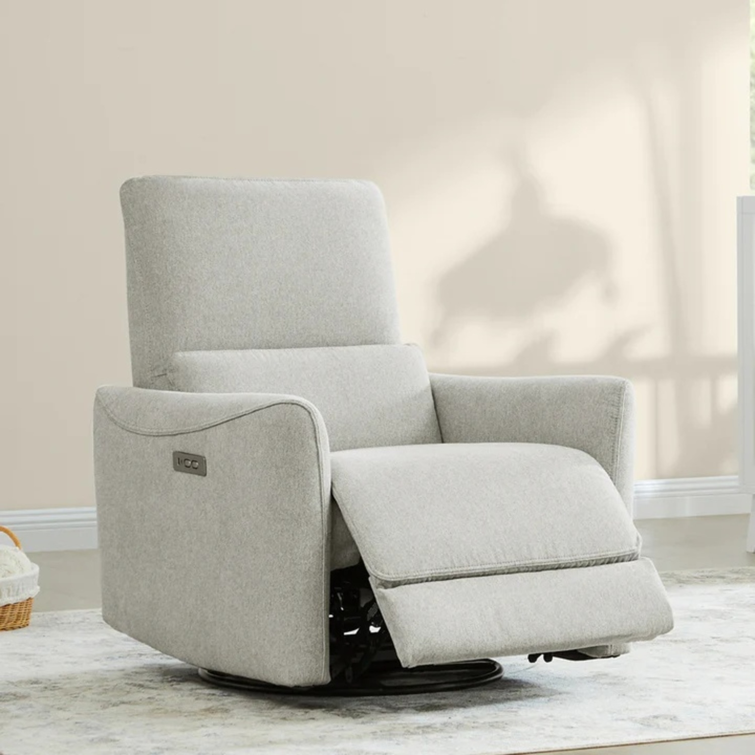 Modern Power Swivel Glider Recliner - image-4