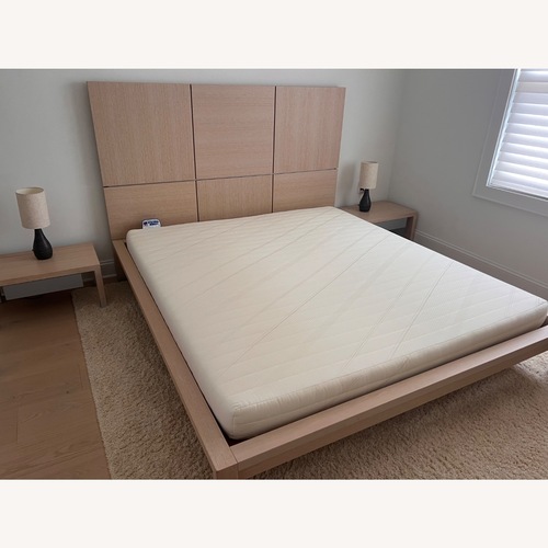 Used Ligne Roset Peter Maly Lumeo Bed and Nightstands  for sale on AptDeco