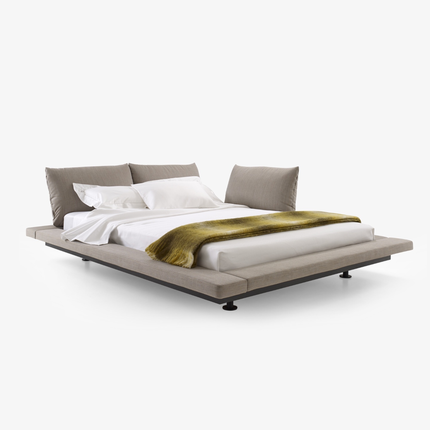 Ligne Roset Peter Maly Lumeo Bed and Nightstands - image-7