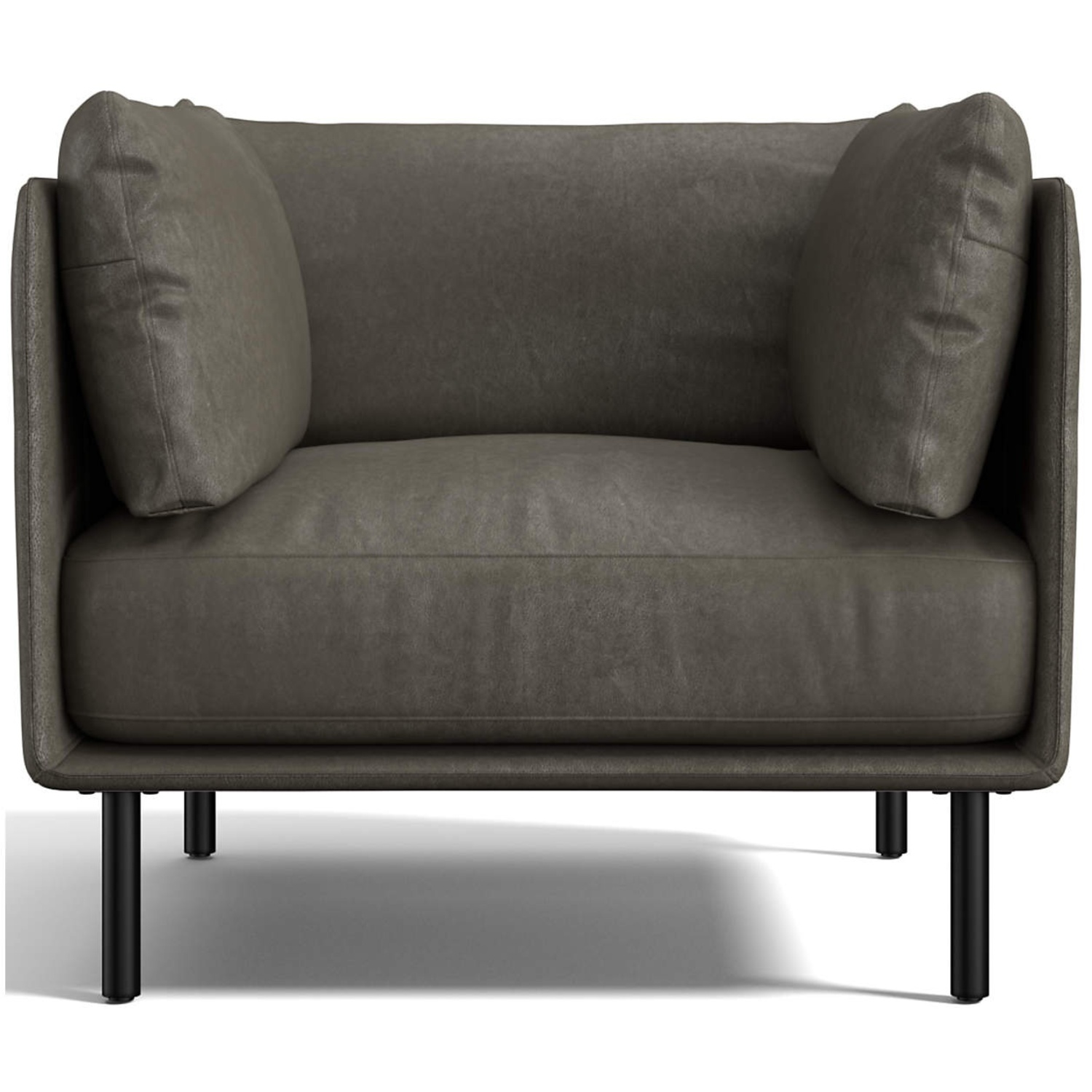 Crate & Barrel Wells Leather Chai - image-4