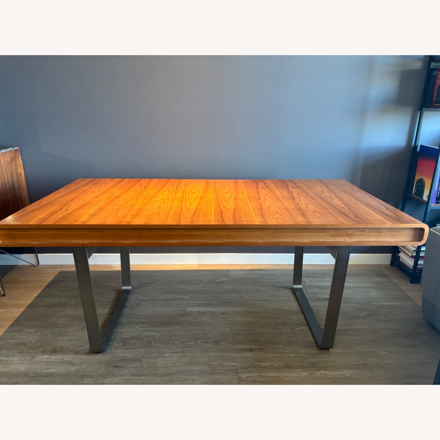 Dania Honey Cherry MCM Dining Table - image-1