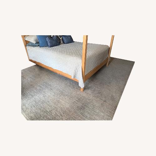 Used Plush Designer 9 X 12 100% Wool Area Rug for sale on AptDeco