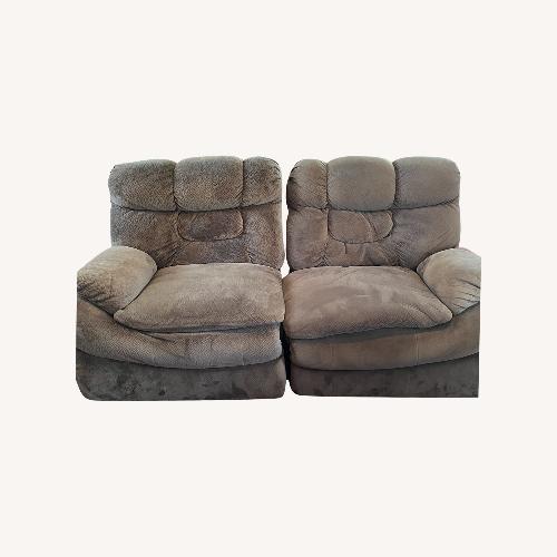 Used Big Softie 6 pc Sectional with no Corners for sale on AptDeco