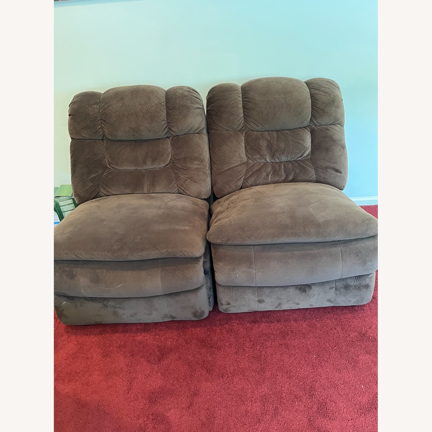 Big Softie 6 pc Sectional with no Corners - image-5
