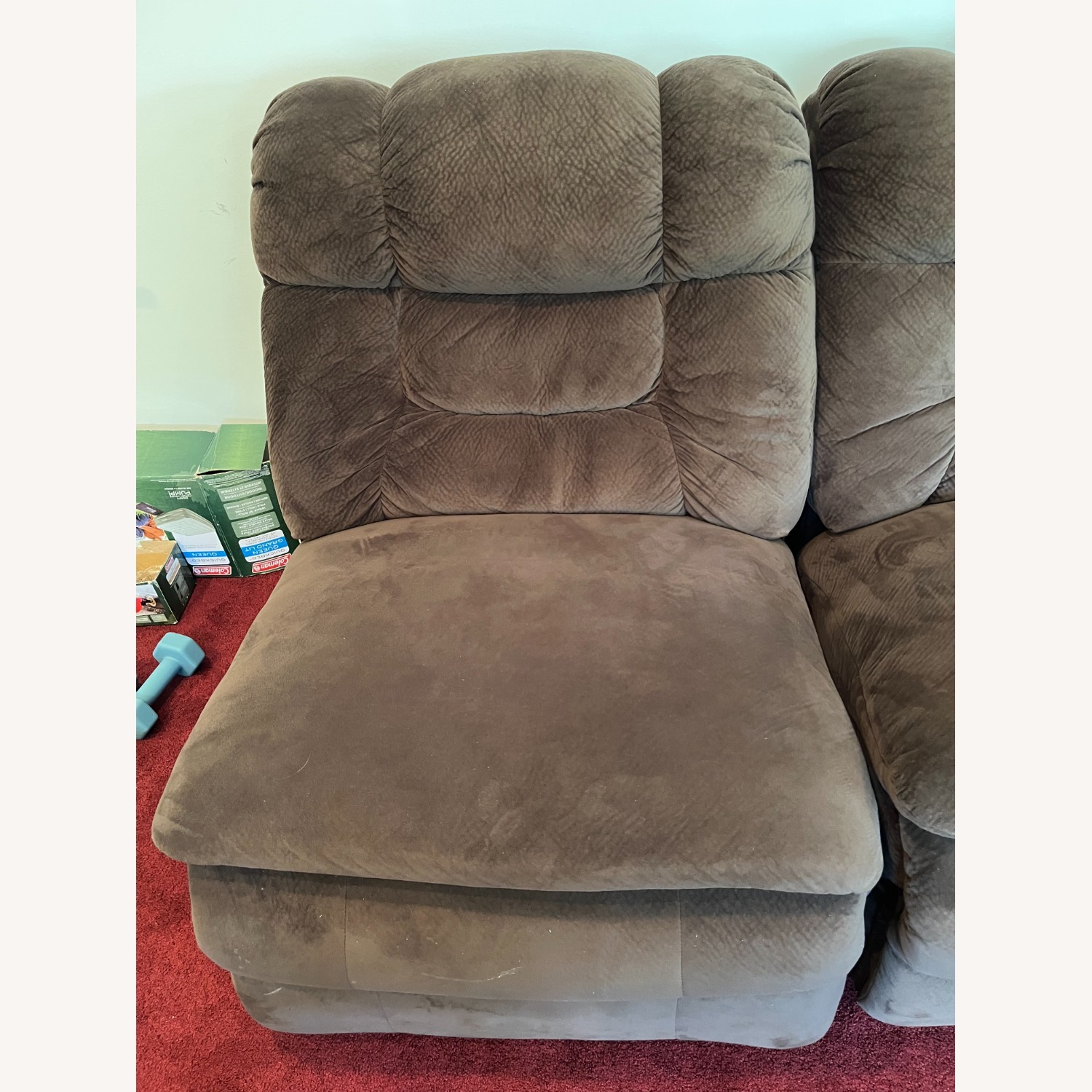 Big Softie 6 pc Sectional with no Corners - image-2