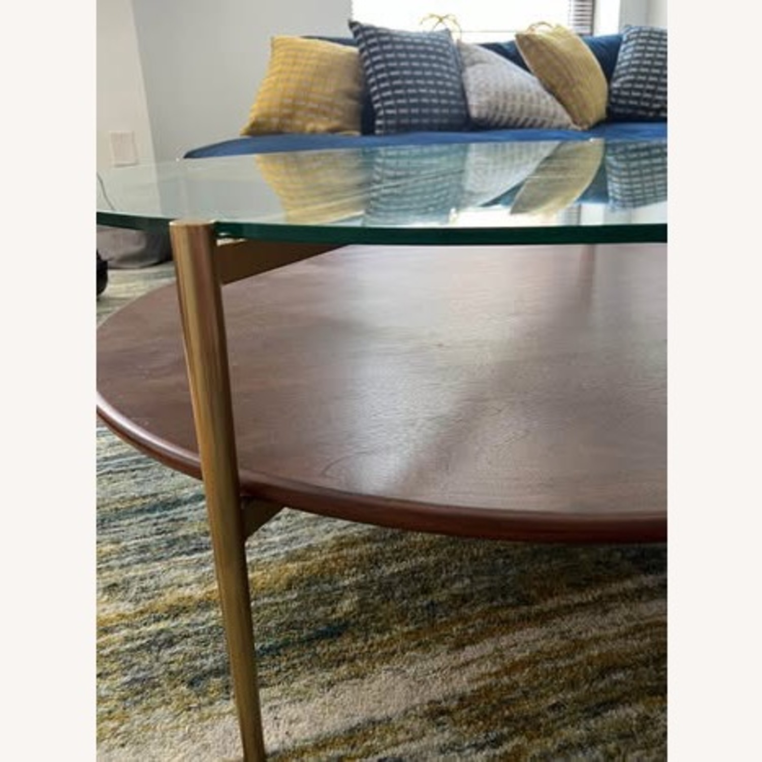 West Elm Mid Century Art Display Coffee Table - image-4