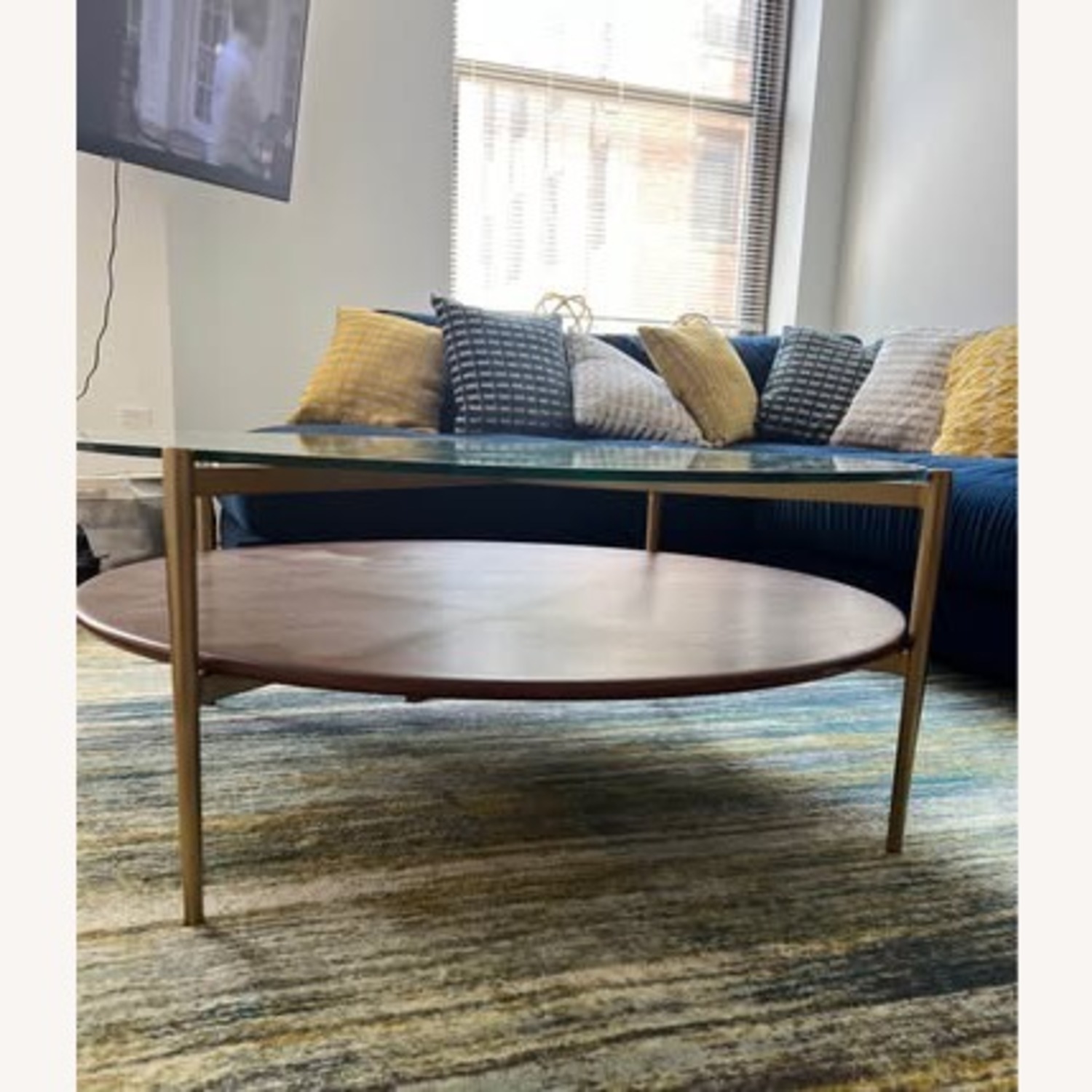 West Elm Mid Century Art Display Coffee Table - image-3