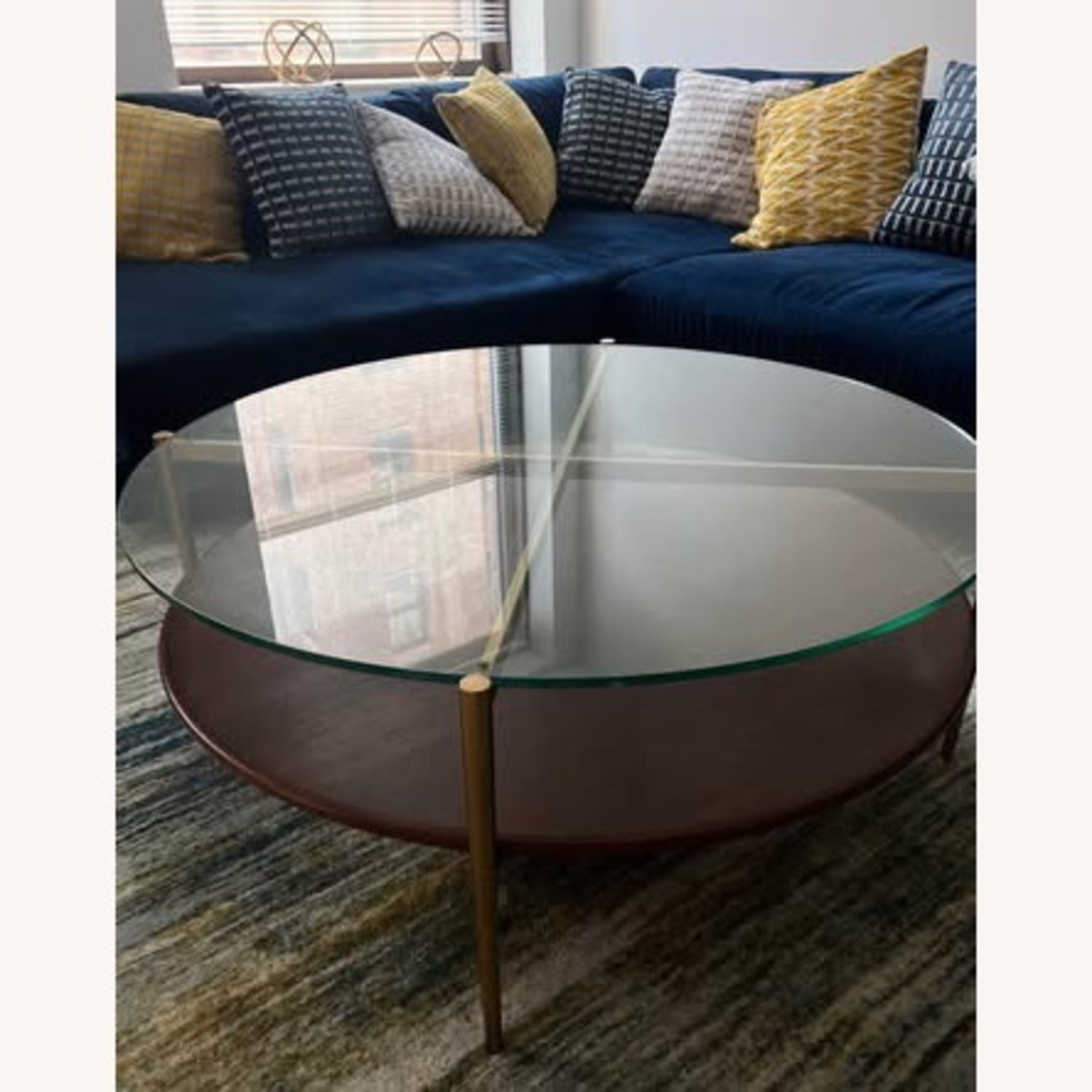 West Elm Mid Century Art Display Coffee Table - AptDeco