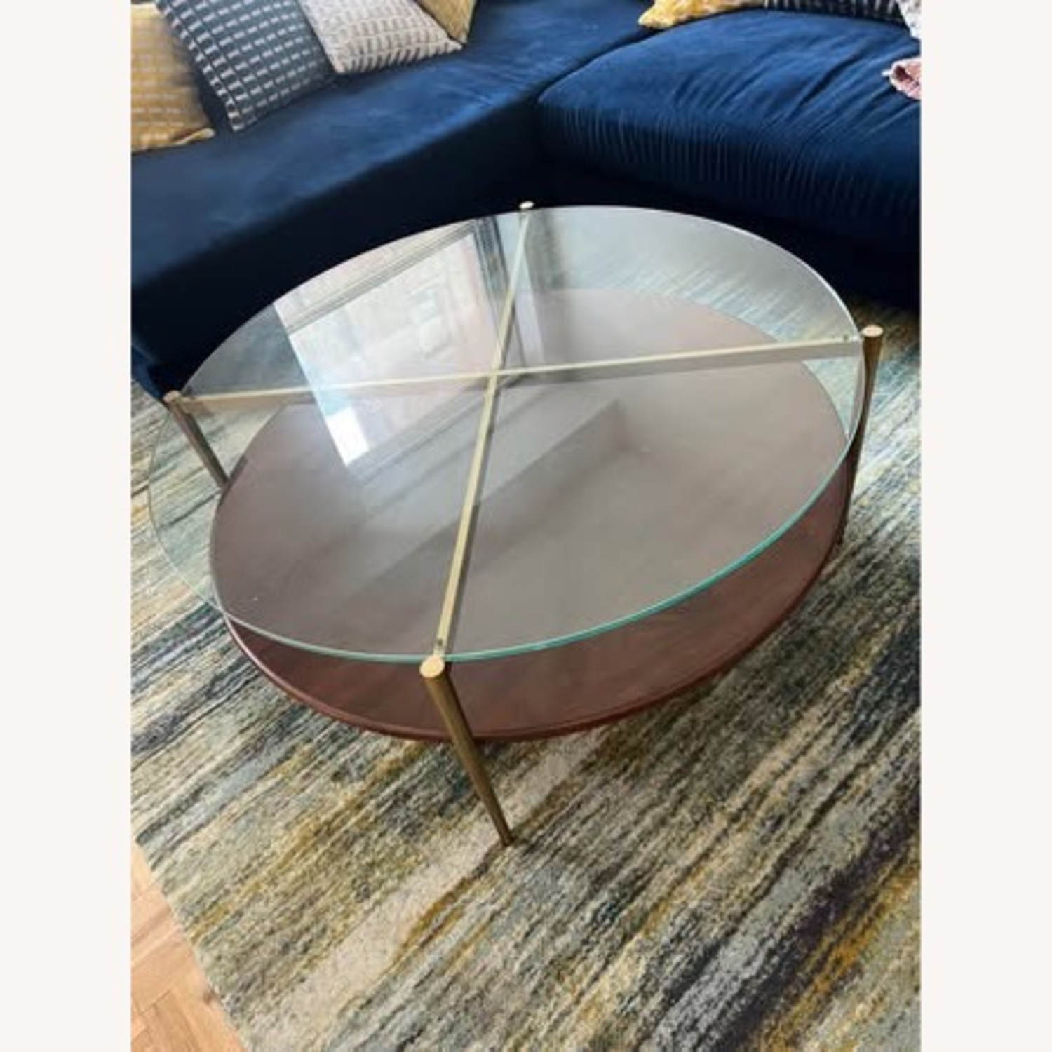 West Elm Mid Century Art Display Coffee Table - image-5