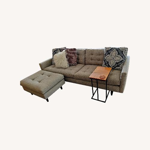 Used Crate & Barrel Petrie Mid Century Sofa for sale on AptDeco