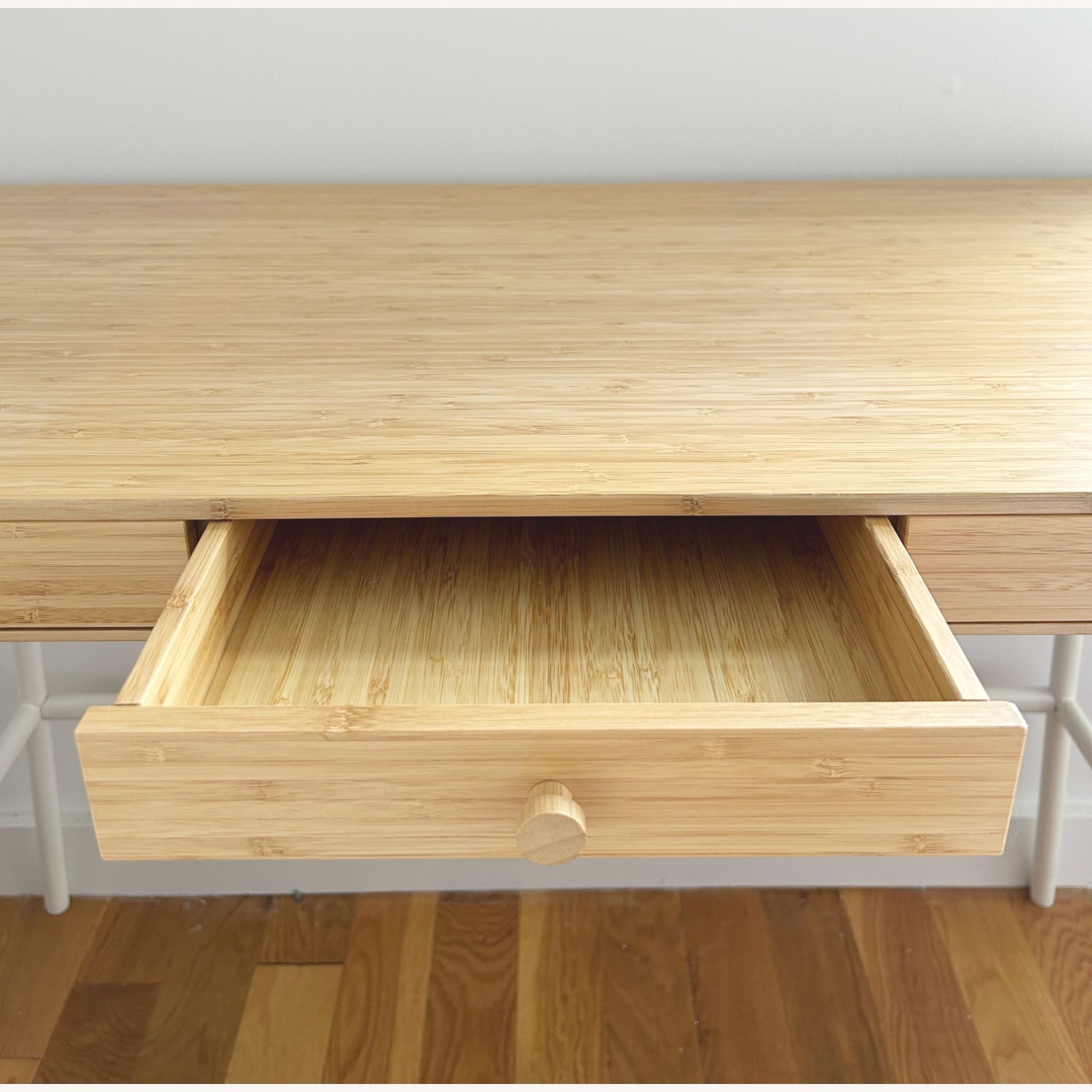IKEA Lillasen Bamboo Desk - AptDeco