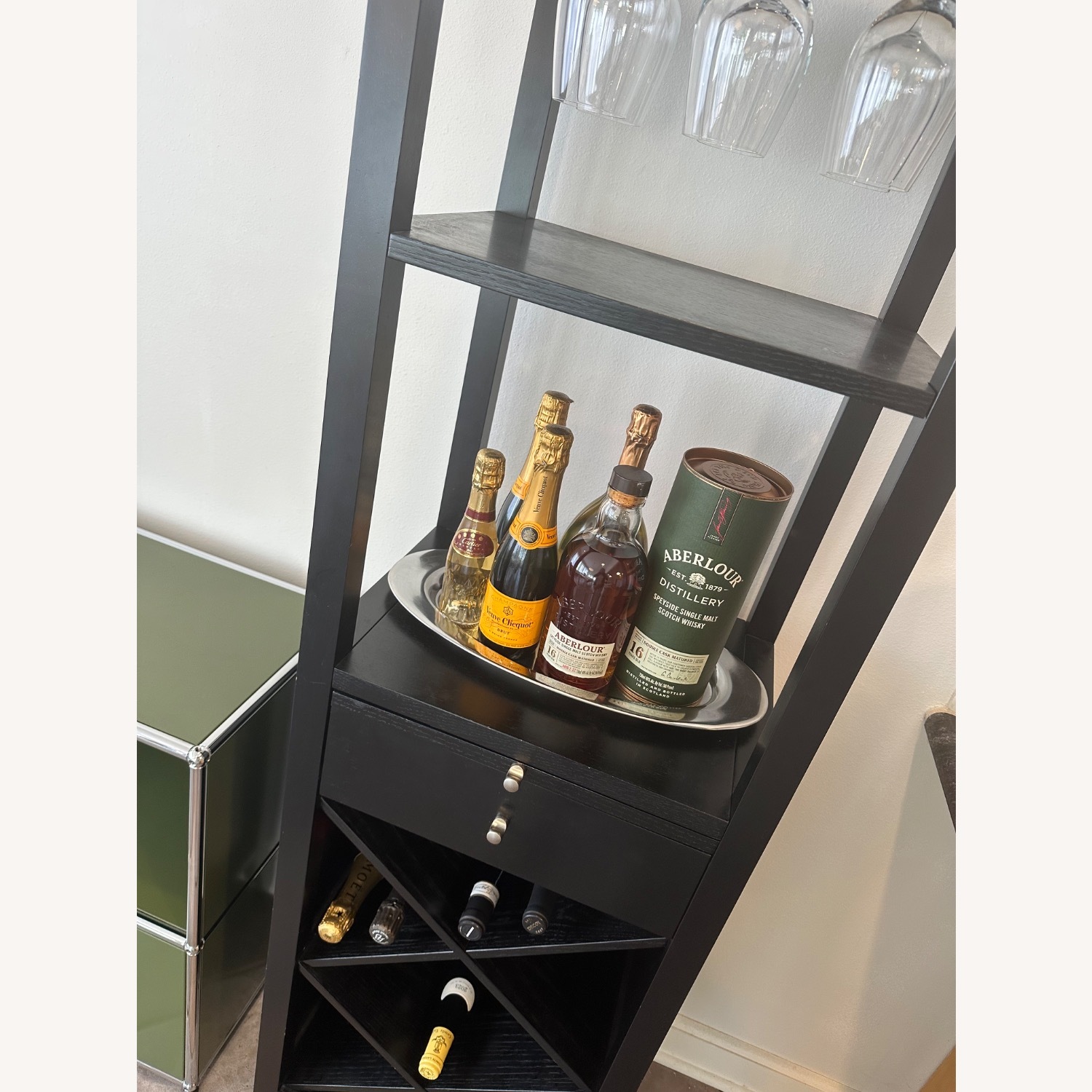 Crate & Barrel Triad Wine Tower - image-5