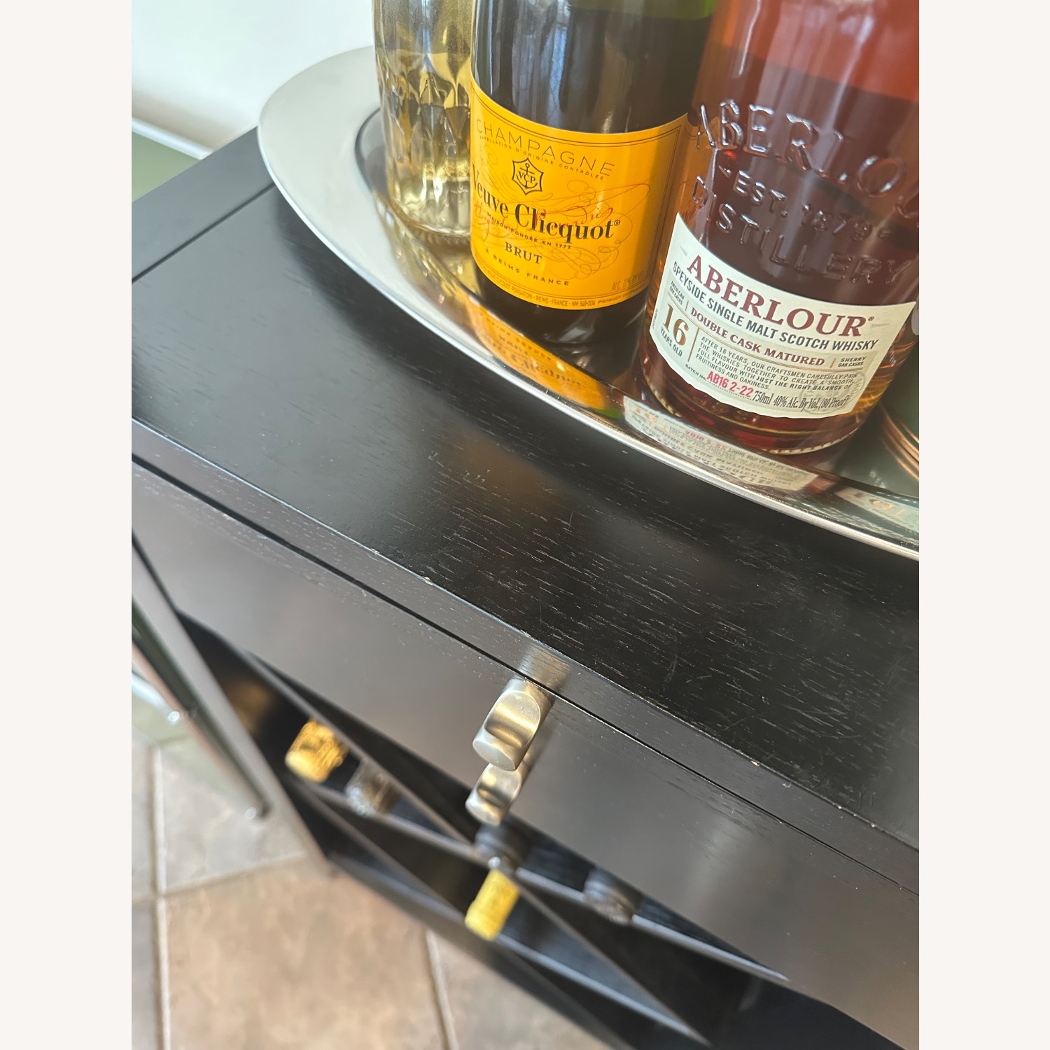 Crate & Barrel Triad Wine Tower - image-6