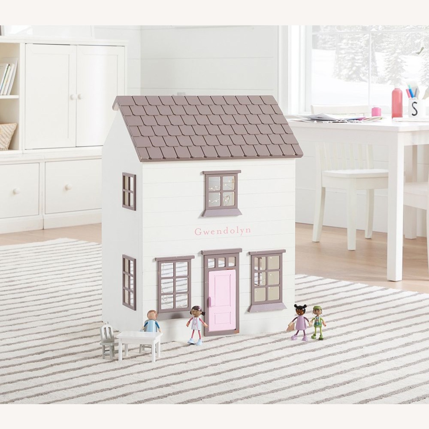 Pottery Bark Kids Westport Dollhouse - image-1