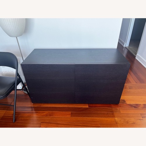 Used Design Within Reach Lauki Wide Dresser by Treku Graphite Finish  60" for sale on AptDeco