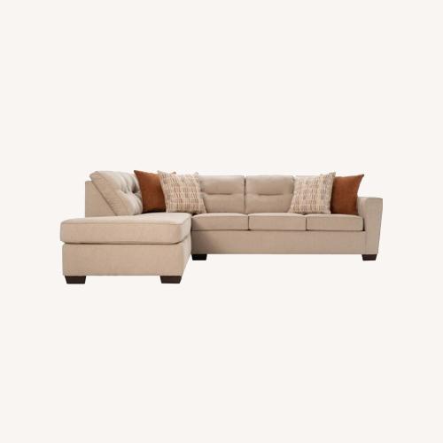 Used Bob's Discount 2 Pc Sectional  for sale on AptDeco