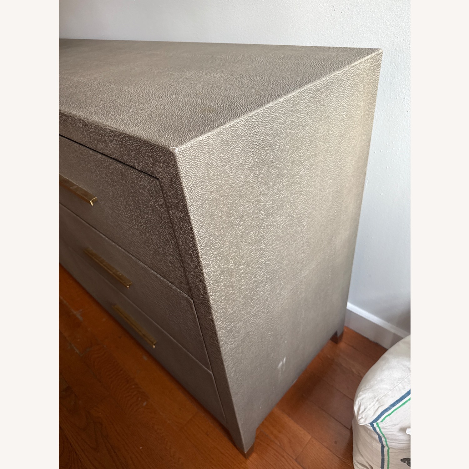 Restoration Hardware Monarch 9 Drawer Dresser Shagreen - image-2