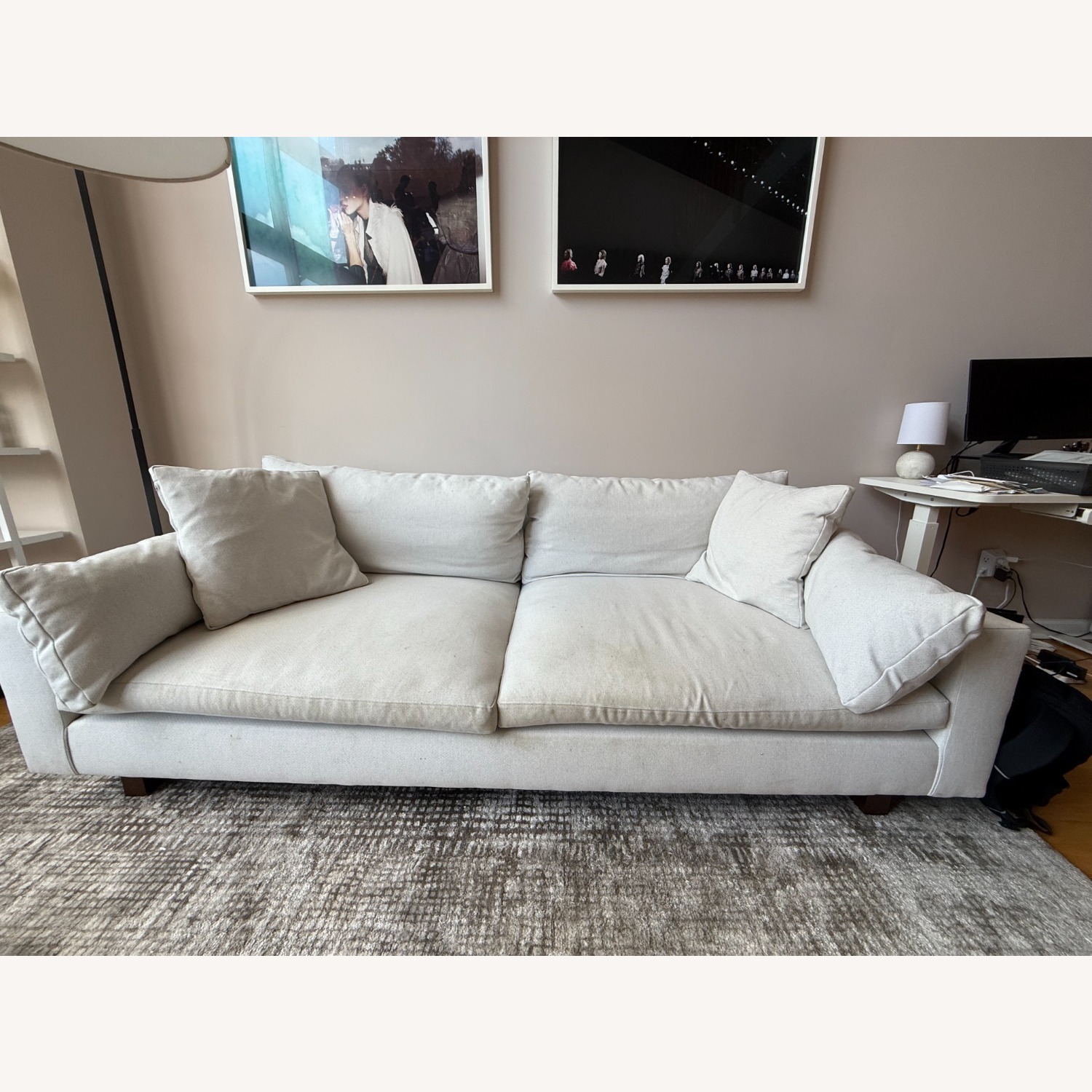 West Elm Harmony Sofa in Oyster  - image-1
