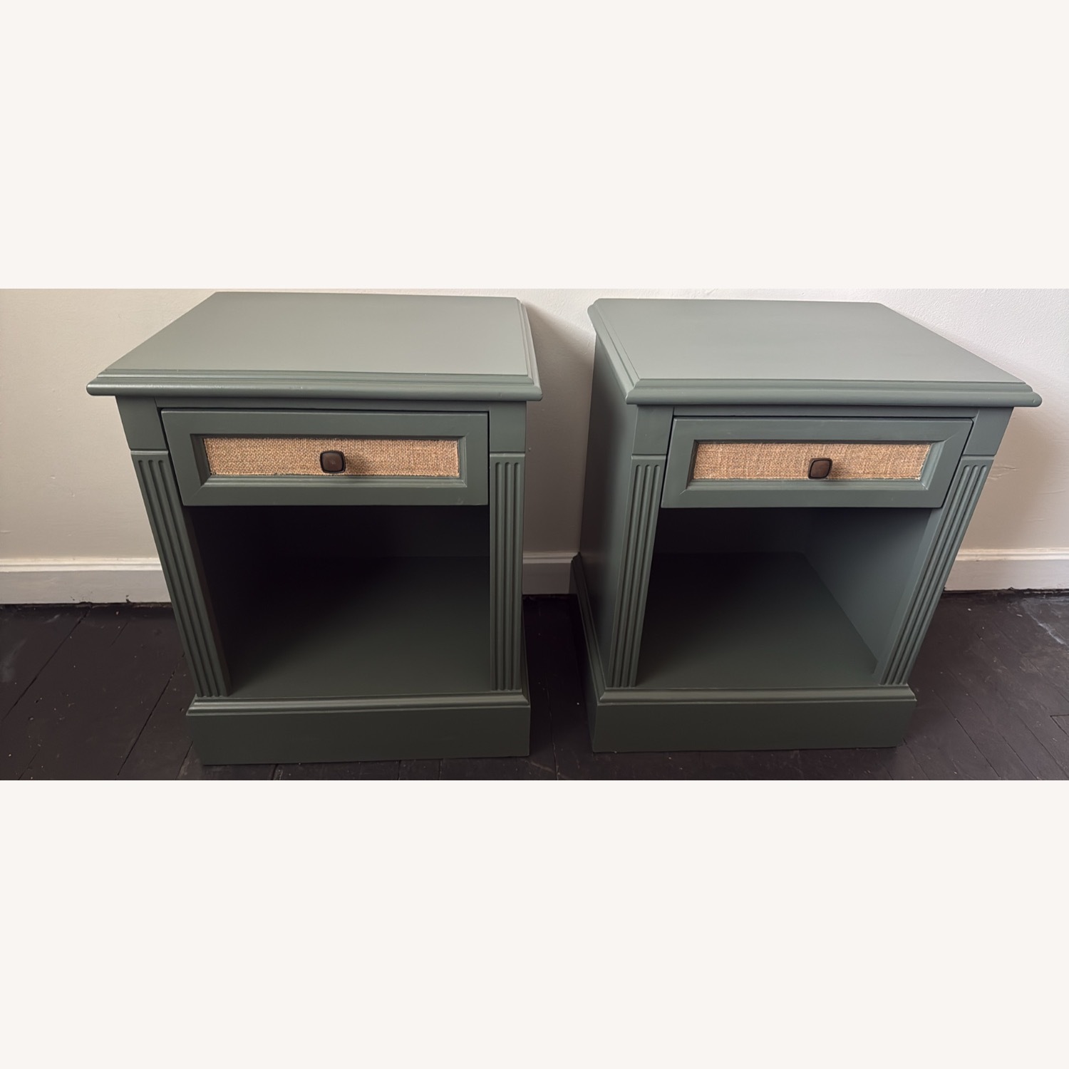 Kling Furniture Basics Green Wood Nightstands - image-2