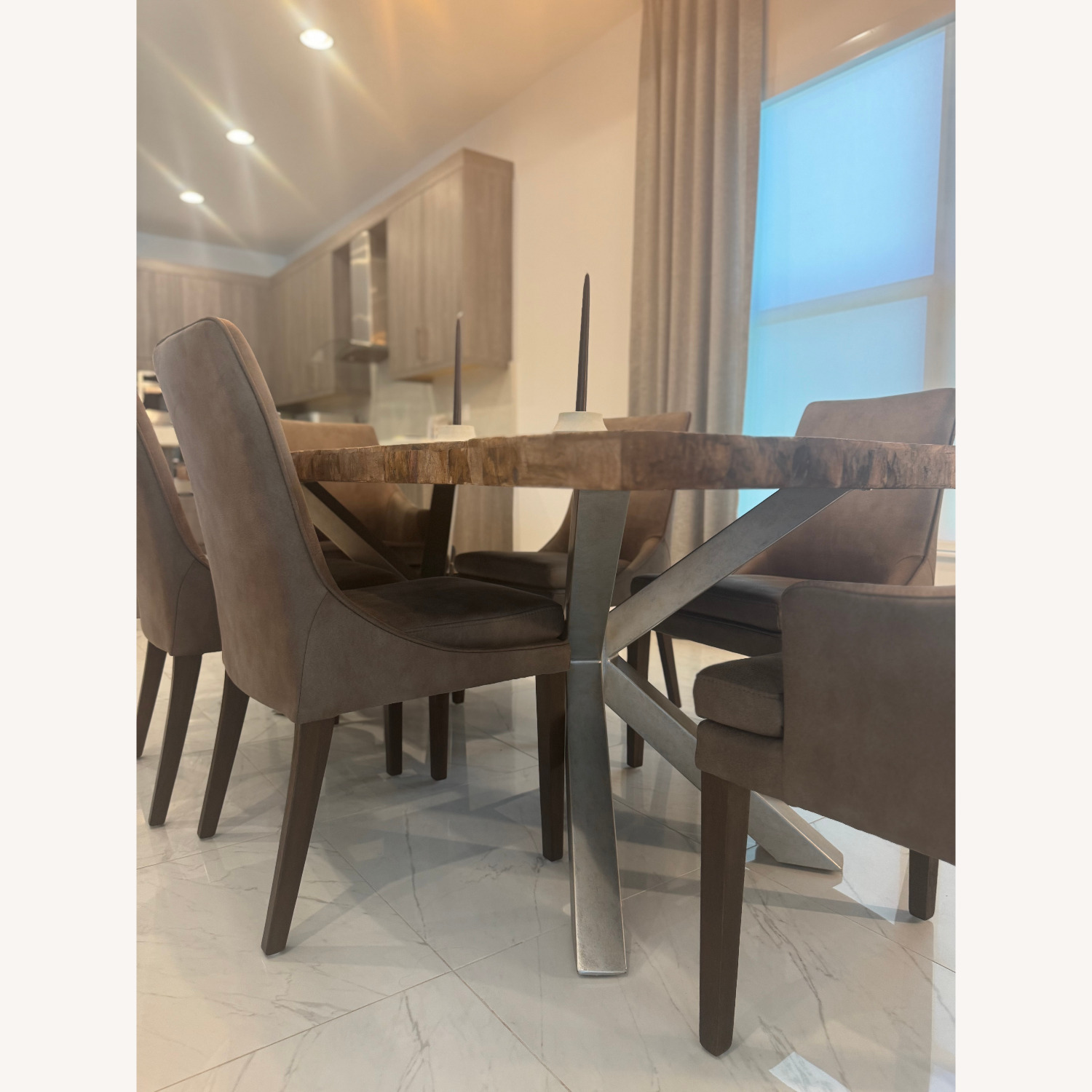 Arhaus Petra Dining Table Petrified Wood - image-2