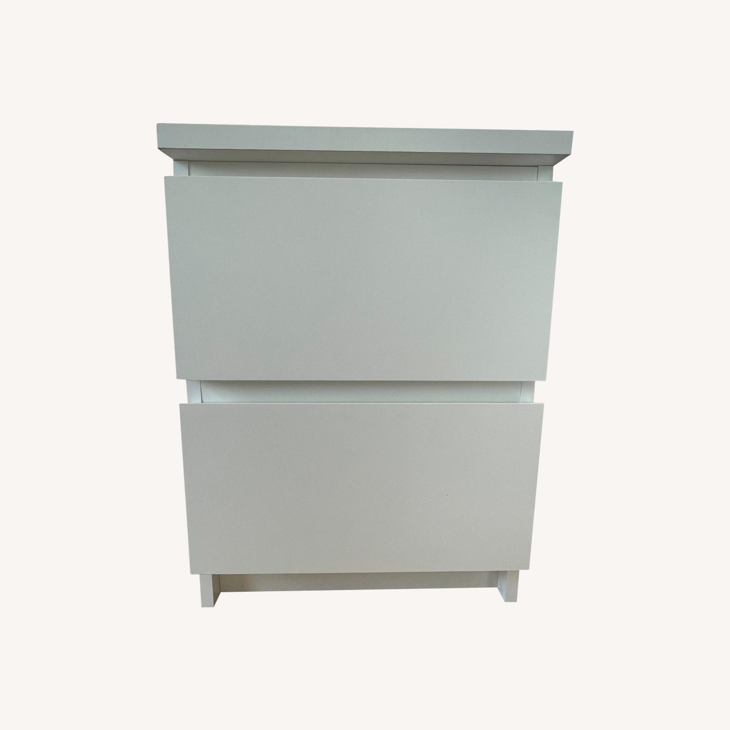 IKEA White Nightstand  - image-0