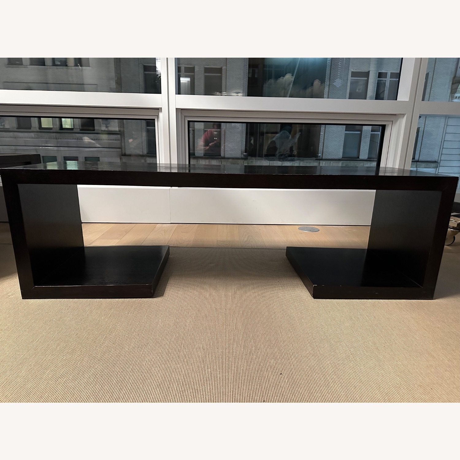 Hunter Douglas Wood Coffee Table - image-1