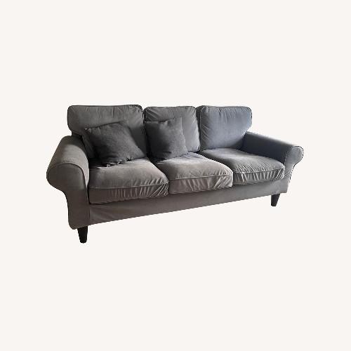 Used IKEA UPPLAND Sofa Hakebo Dark Gray for sale on AptDeco