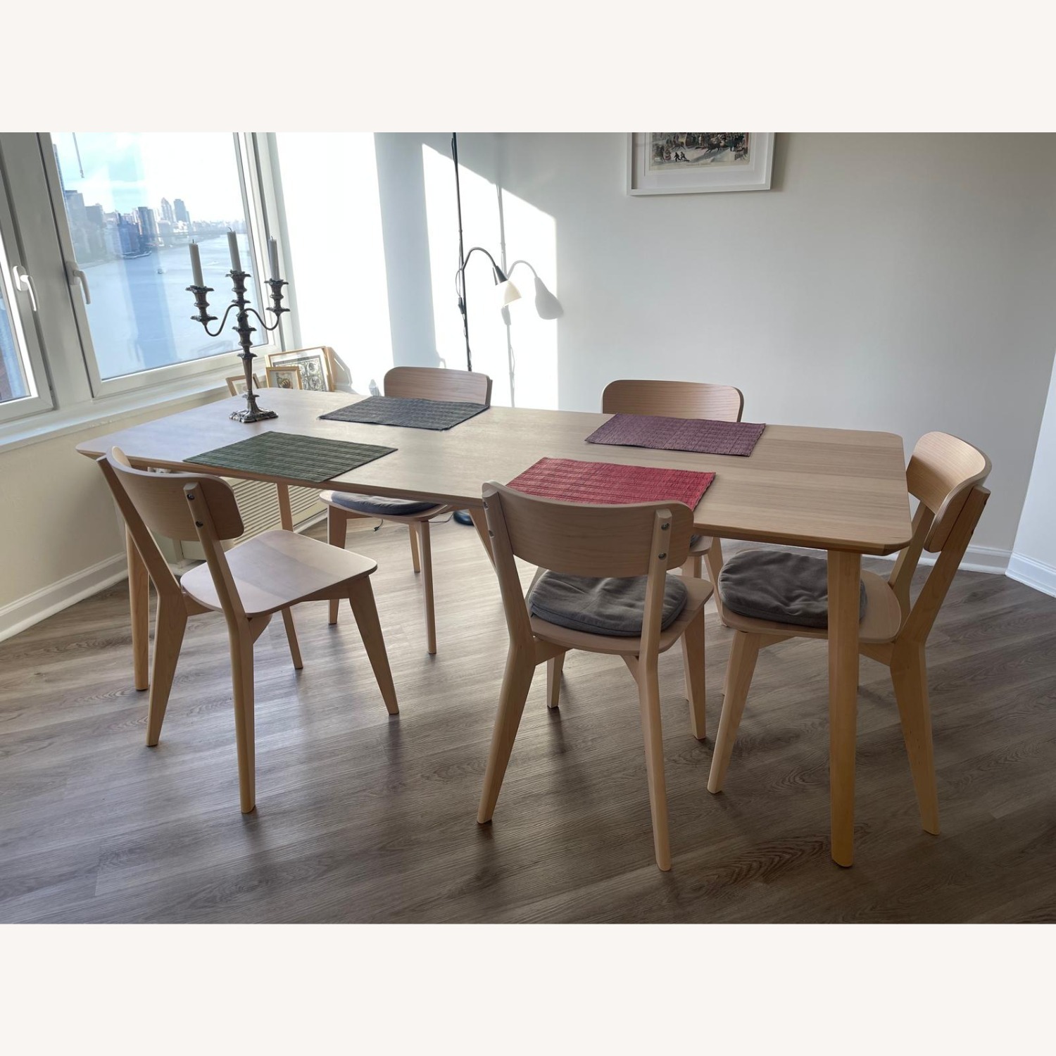 mint様へ　６点セット　IKEA  「SANDSBERG」「LISABO」 RÖNNINGE ロッニンゲ / LISABO リーサボー テーブル＆チェア6脚