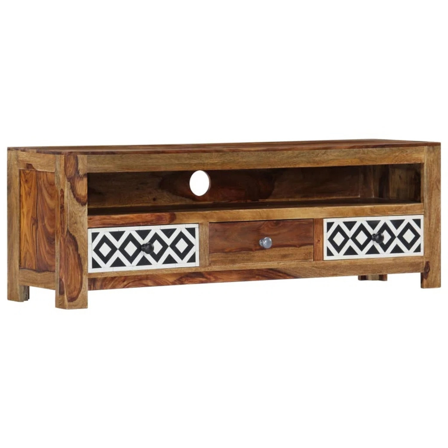 Alifonso Solid Wood TV Console - image-4