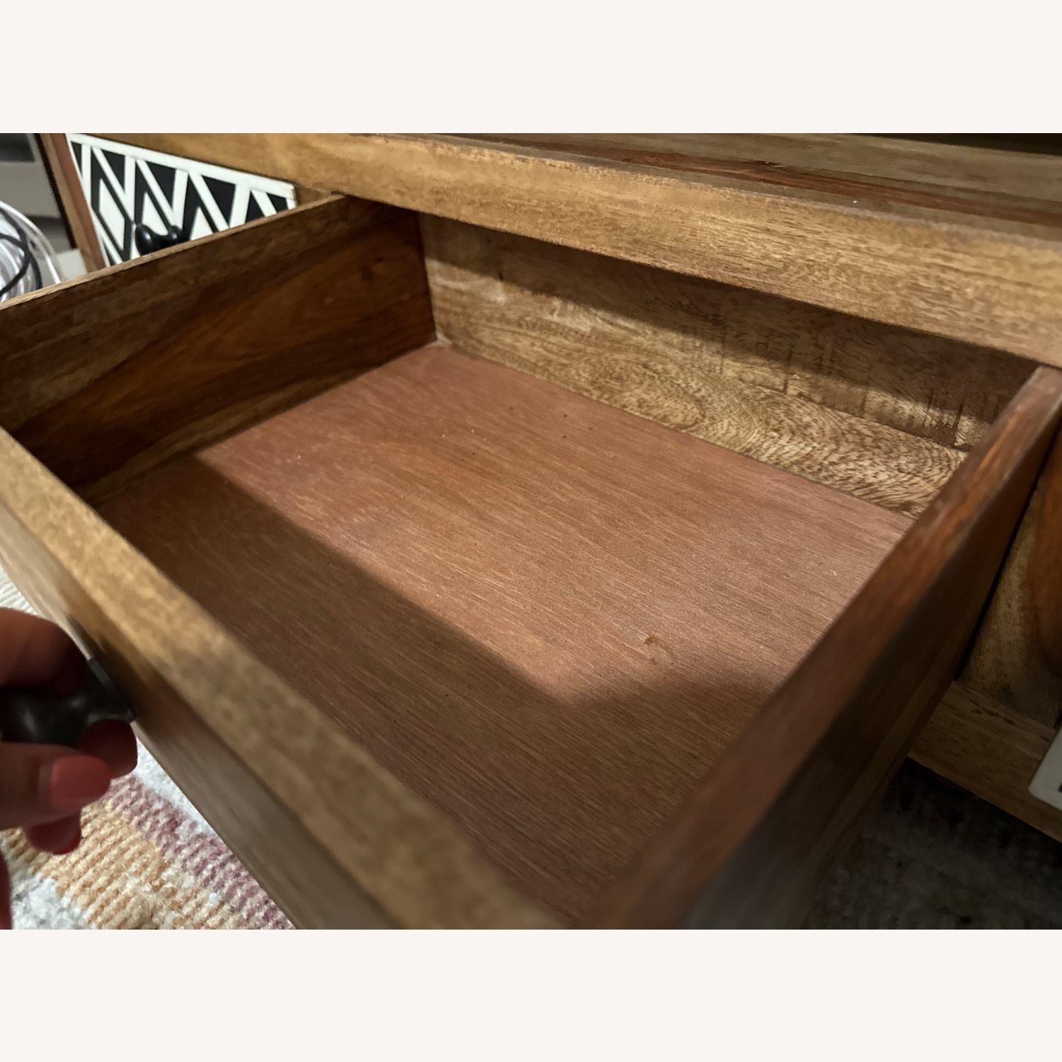 Alifonso Solid Wood TV Console - image-2